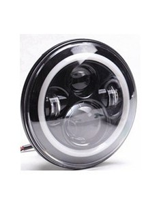 Kit Fari Full Led Freccia Misura Tondo CROMO 2 Pz