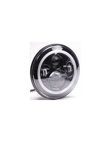 Kit Fari Full Led Freccia Misura Tondo CROMO 2 Pz