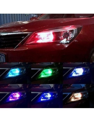 Lampada Led t10 RGB con Telecomando