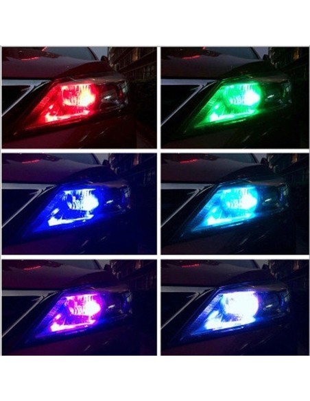 Siluri a Led siluro RGB 36mm con telecomando