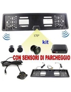 Kit 3 sensori di parcheggio su porta targa