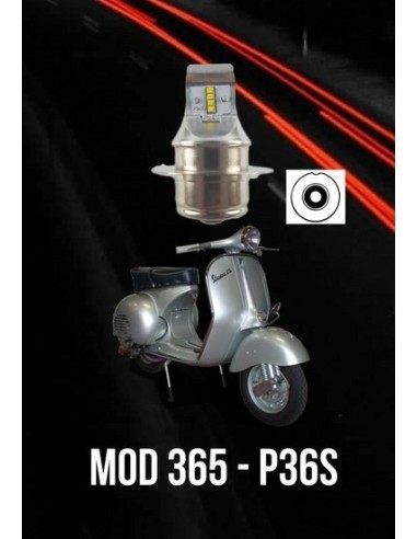Lampada Anabbaglianti P36S in 6 volt