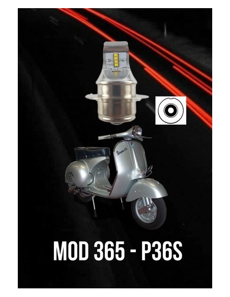 Lampada Anabbaglianti P36S in 6 volt