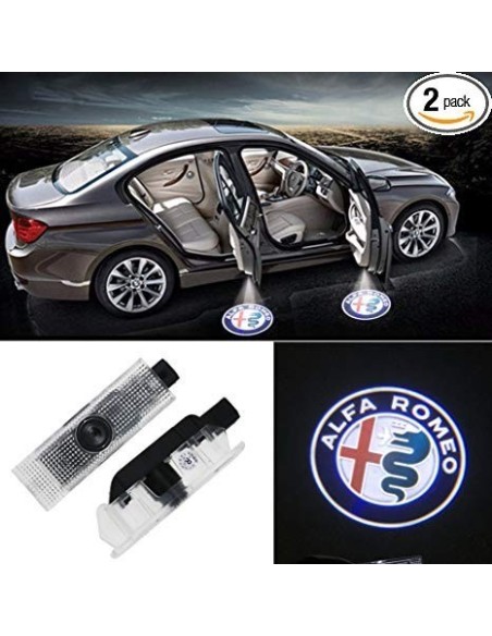 Lampada di cortesia a LED LOGO ALFA ROMEO
