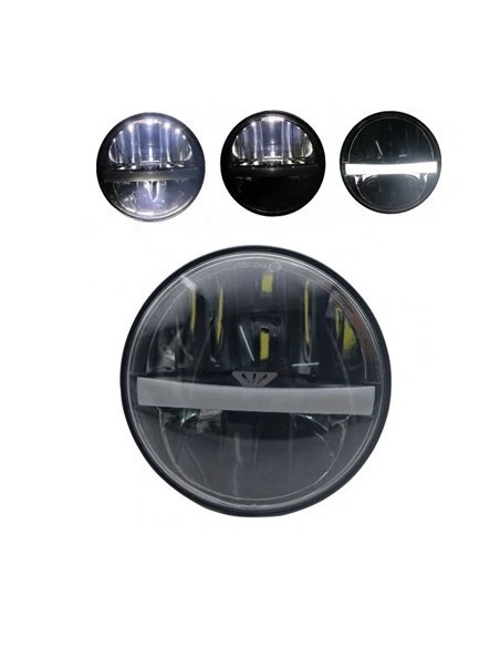 Proiettore da motociclista LED Round Day da 5.75 pollici
