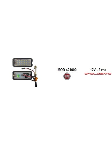 Kit luci Led Targa 500 500c