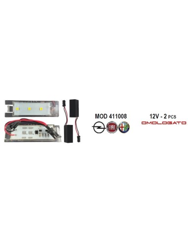 Kit luci Targa Linea Opel Fiat-Alfa Romeo