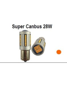 Base BA15S Amber 28W