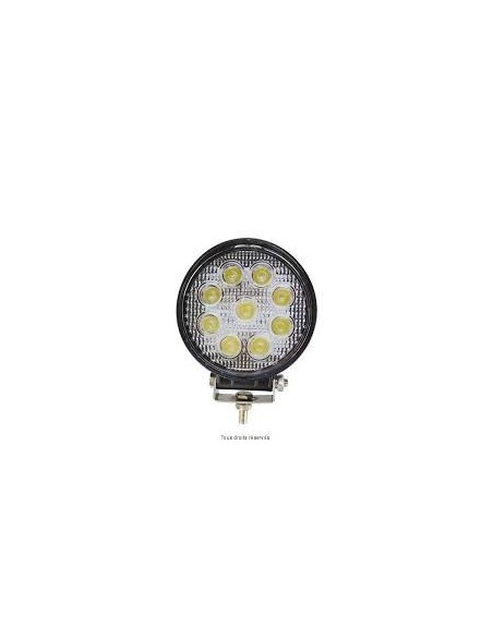 Faretto universale tondo 12V-24V 24W epistar