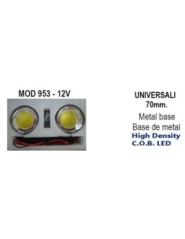 Luci Diurne (Day Light) a LED Tonde