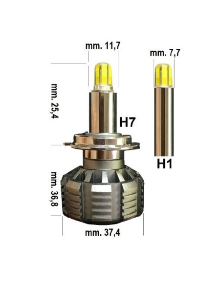Led Apollo HIR2 9012 4000LM 6000K